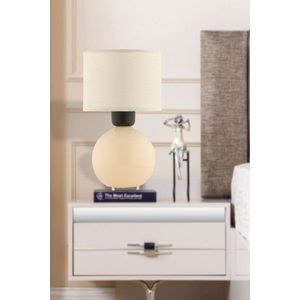 Lampa de masa, Opviq, 433NUV1521, Crem imagine