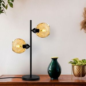 Lampa de masa, Opviq, 521SHN3667, Galben/Negru imagine