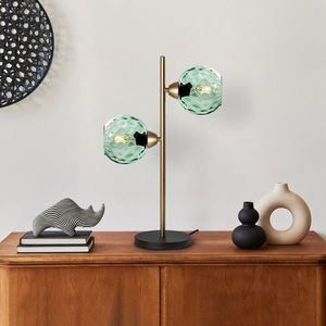 Lampa de masa, Opviq, 521SHN3673, Mentă / Aur imagine