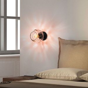 Aplica de perete, Opviq, 521SHN3692, Roz/Negru imagine