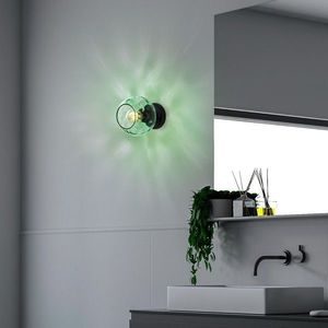 Aplica de perete, Opviq, 521SHN3694, Mentă / Negru imagine