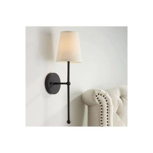 Aplica de perete, Opviq, 751ARL1141, Metal, Negru / Crem imagine