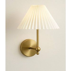 Aplica de perete, Opviq, 751ARL1146, Metal, Aur / Crem imagine