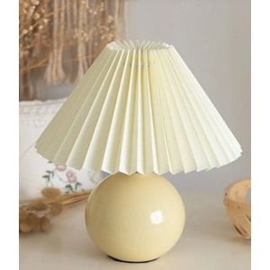 Lampa de masa, Opviq, 751ARL1128, Metal, Crem imagine