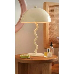 Lampa de masa, Opviq, 751ARL1123, Metal, Crem imagine