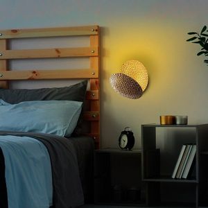 Aplica de perete, Opviq, 119FRS1551, Auriu imagine