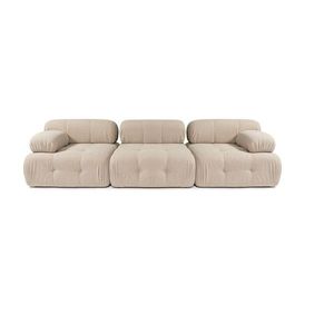 Canapea 3 locuri, Atelier del Sofa, 560ARE2155, Lemn de fag / PAL, Piersică imagine
