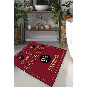 Set covorase de baie, L'essentiel Maison, Express, Poliester, Multicolor imagine