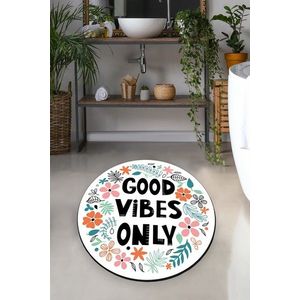 Covoras de baie, L'essentiel Maison, Flower In The Garden 200, Poliester, Multicolor imagine