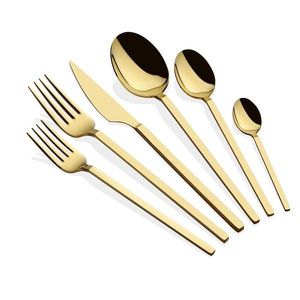 Set tacamuri, Hermia, 645DRM1209, Inox, Acoperit cu titan PVD, Auriu imagine