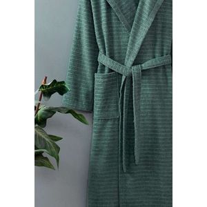 Halat de baie, L'essentiel Maison, Doga, Bumbac, Verde deschis imagine