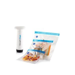 Set de pungi pentru depozitarea alimentelor, Hermia, 964FRM5788, Plastic, Dimensiune: 13, 7 x 17, 6 cm / 950 ml (1 bucată), Transparent imagine