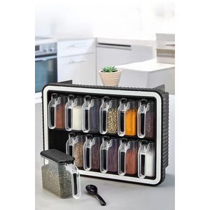 Set recipiente pentru condimente, Hermia, 430KSV1616, Multicolor imagine