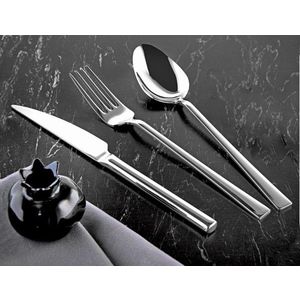 Set tacamuri, Hermia, 357NYP1308, Furculiță de masă: 21 x 2, 5 cm (6 bucăți), Argintiu imagine