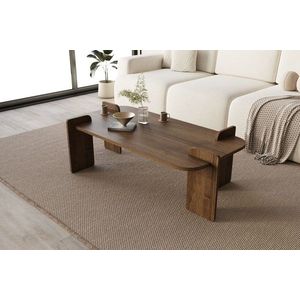 Masuta de cafea, Hanah Home, Lovge, 120x35x60 cm, Maro imagine