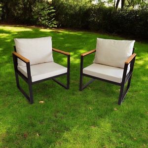 Set mobilier de gradina, Hanah Home, CPT5545-75, Bej imagine