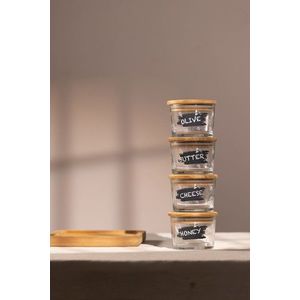 Set recipiente depozitare, Hermia, 127RKL1418, Transparent imagine