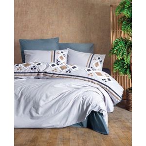 Lenjerie de pat dubla, L'essentiel Maison, Stesso, Gri imagine