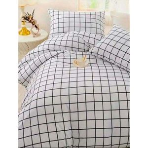 Lenjerie de pat pentru o persoana, L'essentiel Maison, Pled, Negru imagine