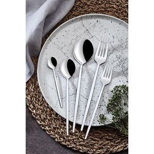 Set tacamuri, Hermia, 207PLM1105, Furculiță de masă: 21 x 1, 4 cm (6 bucăți), Crom imagine