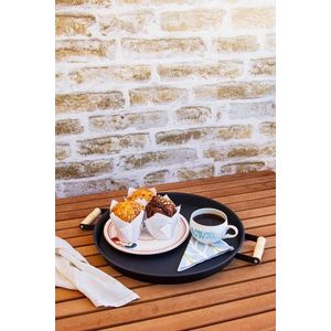 Set de tavi, Hermia, 289ALV1106, Dimensiune: 51 x 51 cm x 3 cm (1 bucată), Negru imagine