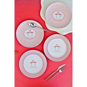 Set farfurii pentru desert, Hermia, 311MBL1315, Multicolor imagine