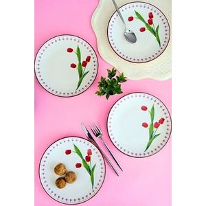 Set farfurii pentru desert, Hermia, 311MBL1319, Multicolor imagine