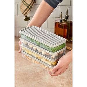 Set recipiente depozitare, Hermia, 452PTR1159, Crem imagine