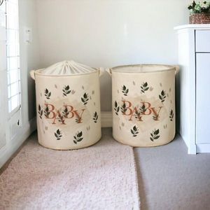 Set de coșuri din pâslă, YLC477, Crem imagine