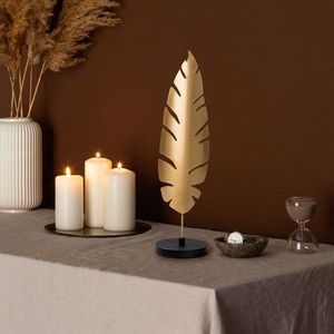 Decoratiune, Dm-003, 51x13x13 cm, Aur/Negru imagine