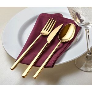 Set tacamuri, Hermia, 645DRM1203, Acoperit cu titan PVD, Auriu imagine