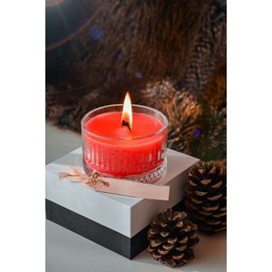 Lumanare, Ers1260, 7x7 cm, Rosu imagine