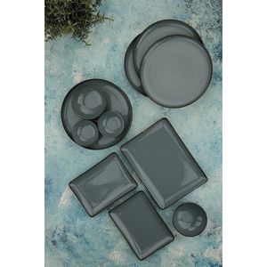 Set de mic dejun, Hermia, 710KTP3653, Bol Joker: 10 cm (2 bucăți), Antracit imagine