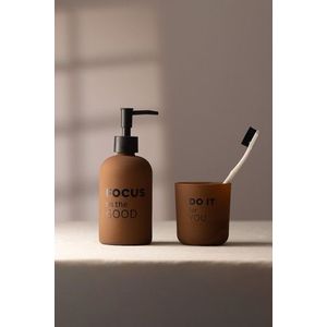 Set de baie, L'essentiel Maison, Serenity, Caramiziu imagine