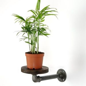 Suport pentru ghivece, BORURAF259, 24x12x8 cm, Argintiu imagine