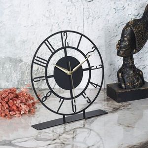 Ceas de masa, Bunella, 25x23 cm, Negru imagine