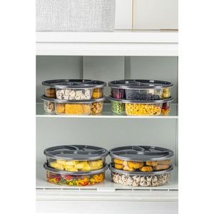 Set recipiente depozitare, Hermia, 964FRM1199, Antracit imagine