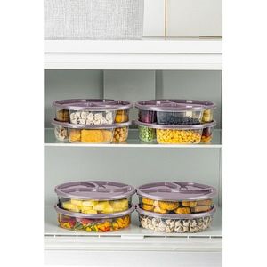 Set recipiente depozitare, Hermia, 964FRM1207, Roz imagine