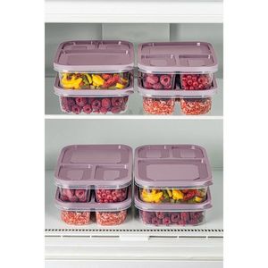 Set recipiente depozitare, Hermia, 964FRM1211, Roz imagine