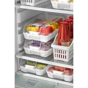 Set organizatoare frigider, Hermia, 964FRM3418, Alb imagine