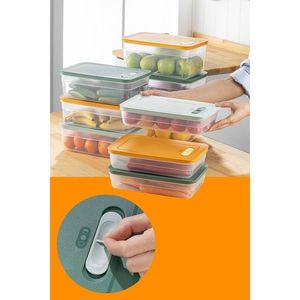 Set recipiente depozitare, Hermia, 964FRM5716, Dimensiune: 18, 5 x 28, 5 x 10 cm / 3800 ml (3 bucăți), Multicolor imagine