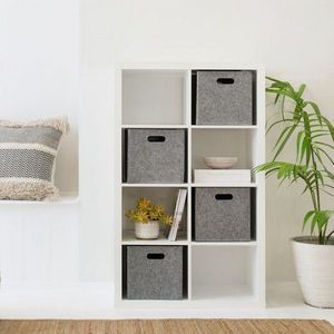 Set organizator de birou din fetru, HMY-6356, Gri imagine