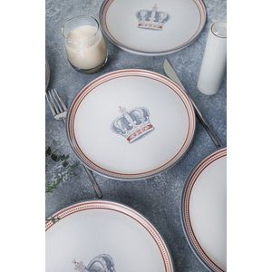 Set platouri servire desert, Hermia, 275KRM2323, Antibacterian, Alb imagine