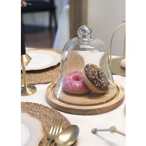 Platou servire desert, Hermia, 280TMA1923, Transparent imagine