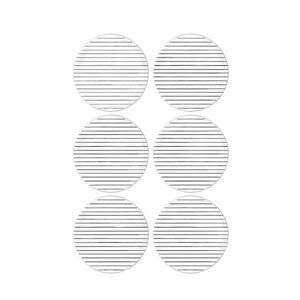 Set platouri servire desert, Hermia, 280TMA3130, Alb imagine