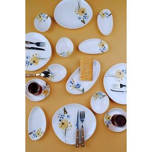 Set de mic dejun, Hermia, 311MBL1127, Bol Joker: 10 cm (4 bucăți), Multicolor imagine