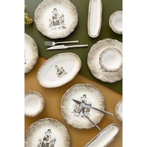 Set de mic dejun, Hermia, 311MBL1129, Bol Joker: 10 cm (4 bucăți), Multicolor imagine