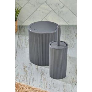 Set de baie, L'essentiel Maison, PZR-064, Antracit imagine