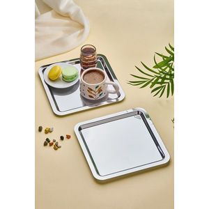 Tava pentru servire, Hermia, 337GLZ1190, Argintiu imagine