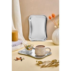 Tava pentru servire, Hermia, 337GLZ1192, Argintiu imagine